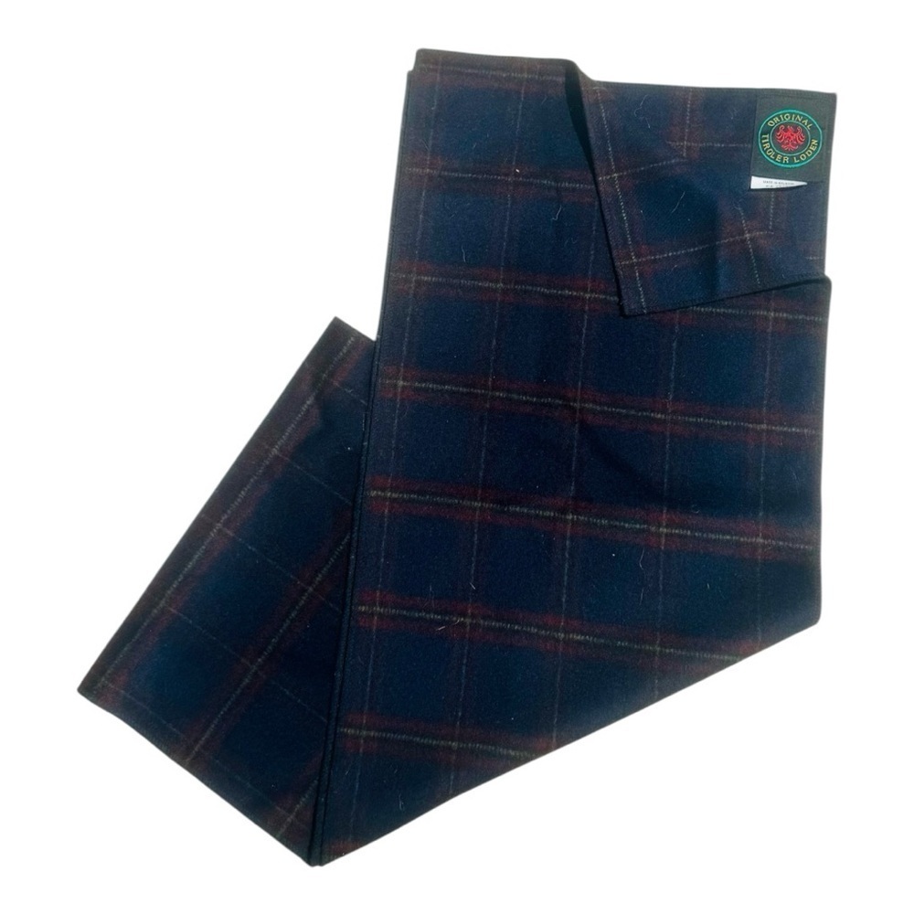 VTG Original Tiroler Loden Plaid Scarf